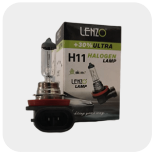 لامپ خودرو H11 برند LENZO
